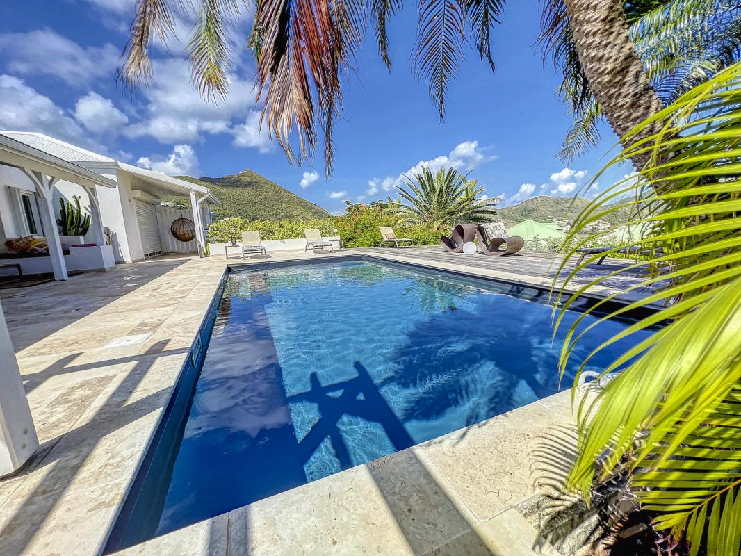 Saint Martin Baie Orientale villa __piscine-5